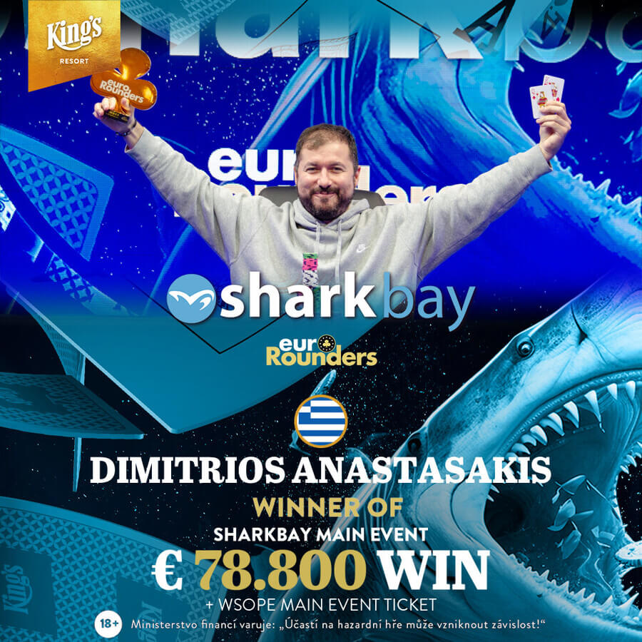 Dimitrios Anastasakis předvedl v Sharkbay Main Eventu pohádkový comeback