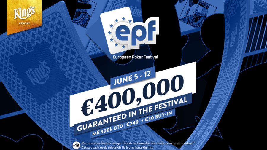 European Poker Festival v King’s Resort