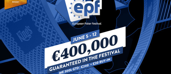 European Poker Festival v King’s Resort