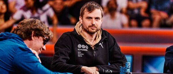 Martin Kabrhel při WSOP 2023 na PokerGO.com