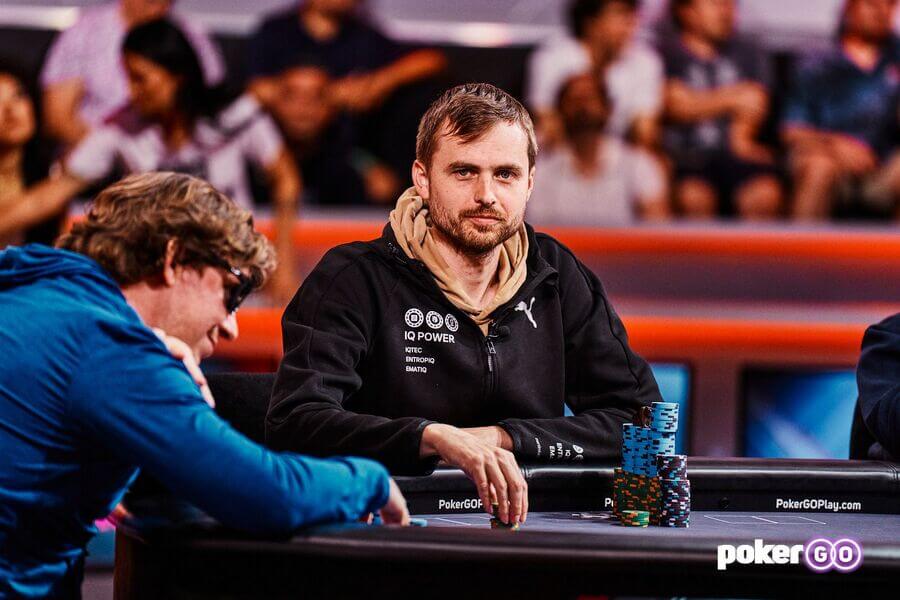 Martin Kabrhel při WSOP 2023 na PokerGO.com