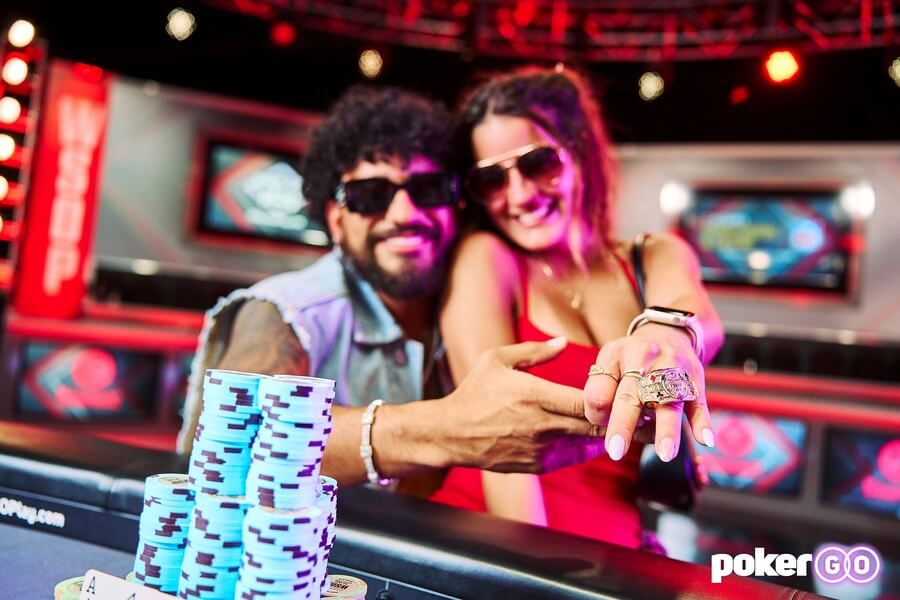 Lou Garza při WSOP 2023 na PokerGO.com