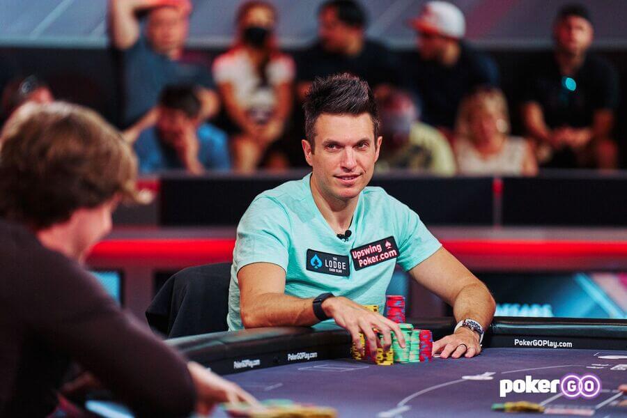 Doug Polk během WSOP 2023 na PokerGO.com