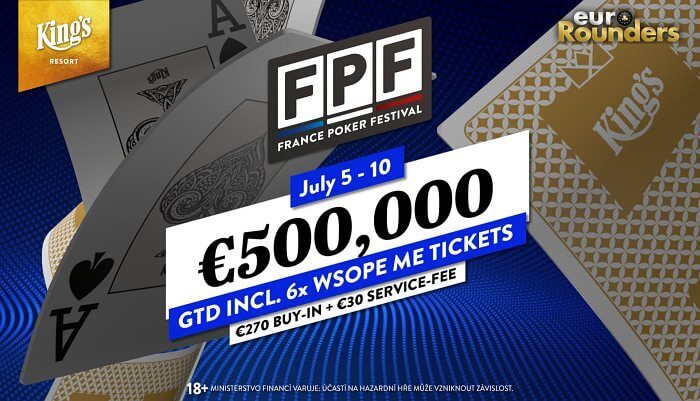Tento týden v King's zakokrhá galský kohout. Přichází France Poker Festival