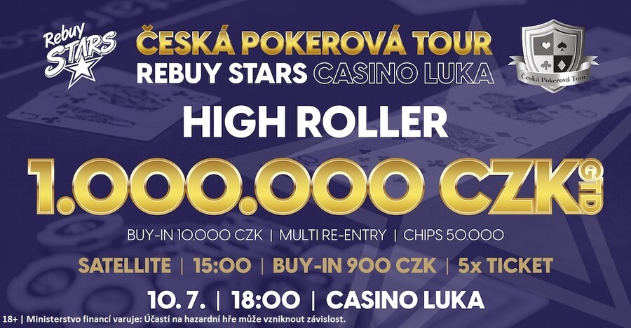 Highroller ČPT se hraje už dnes