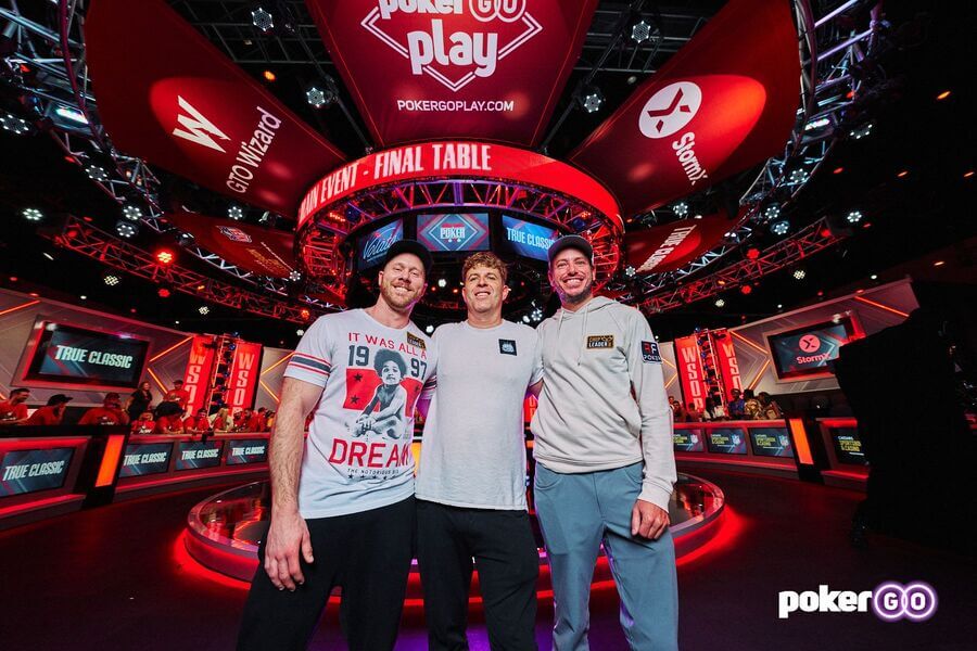 Finalisté WSOP 2023 Main Eventu na PokerGO.com