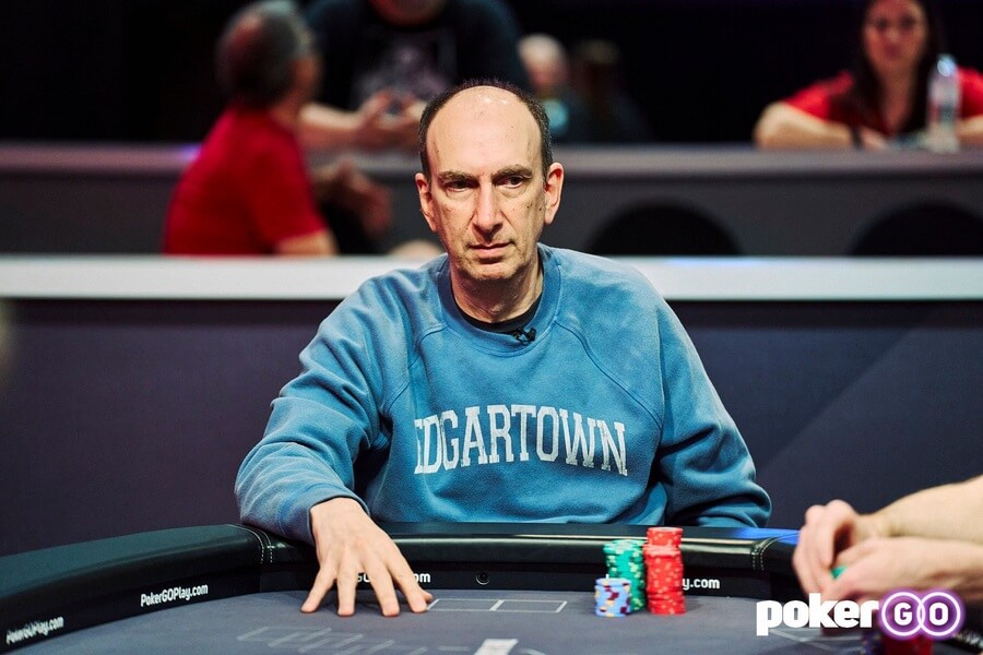 Erik Seidel při WSOP 2023 na PokerGO.com