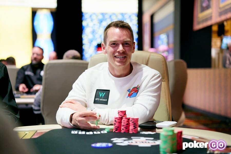Espen Jorstad při WSOP 2023 na PokerGO.com