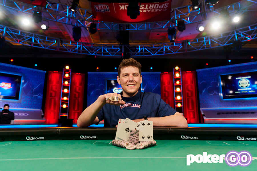 Alan Engel získal náramek WSOP 2021 na PokerGo.com