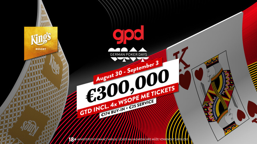 German Poker Days zavítaly tento týden opět do rozvadovského King's Casina