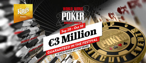 V druhém letošním rozvadovském WSOP Circuit se hraje o 12 zlatých prstenů a celkovou garanci €3.000.000