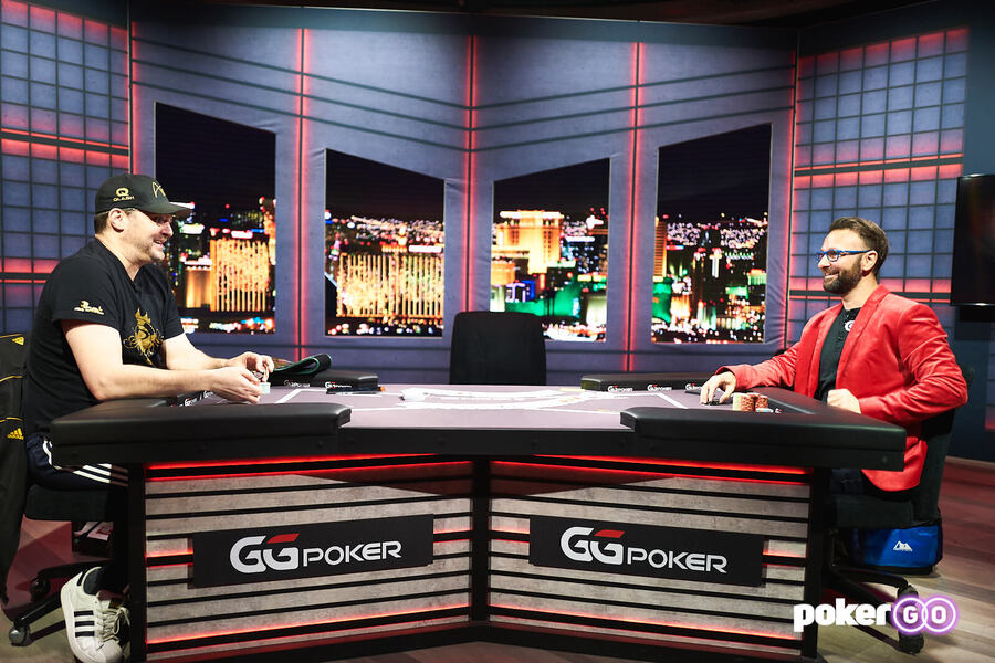 Phil Hellmuth a Daniel Negreanu v High Stakes Duel na PokerGo.com