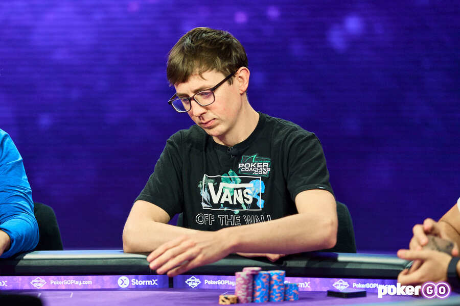 Brock Wilson hraje Poker Masters 2023 na PokerGo.com