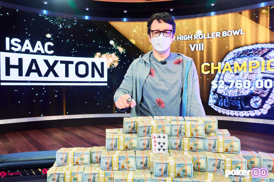 Isaac Haxton vyhrál SHRB na PokerGo.com