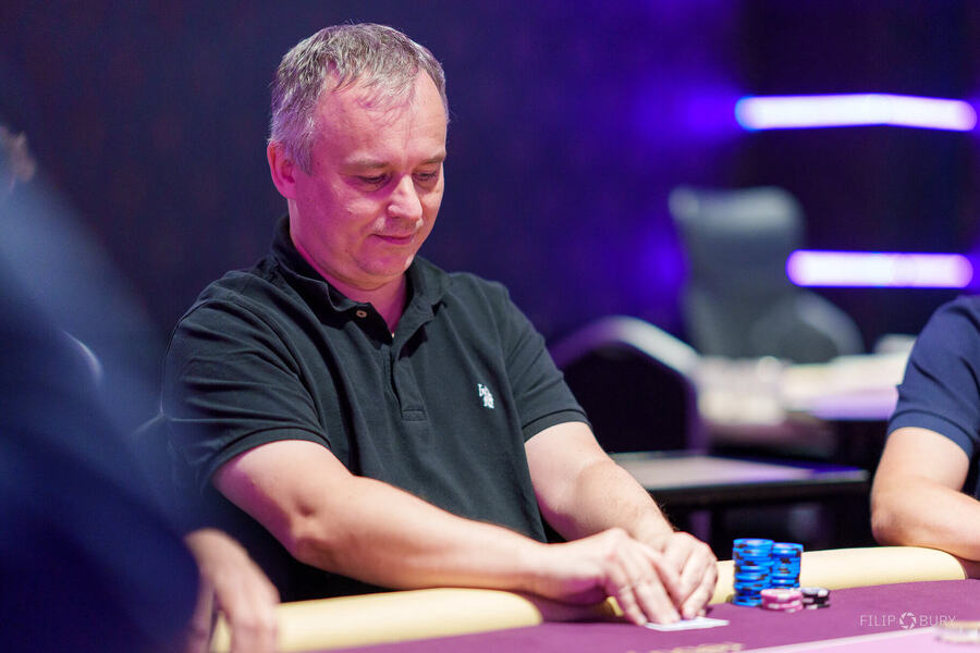 Martin Staszko na Main Eventu České Pokerové Tour