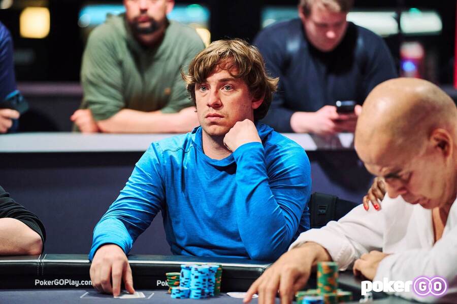 Chris Brewer během WSOP 2023 na PokerGO.com