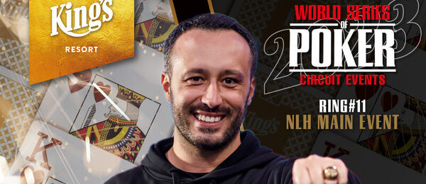 Cristian Dinu Cirja - vítěz WSOPC NLH Main Eventu 2023