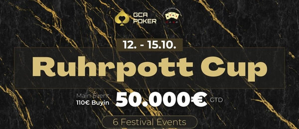 Ruhrpott Cup s garancí €50.000 vrcholem týdne v Grand Casinu Aš