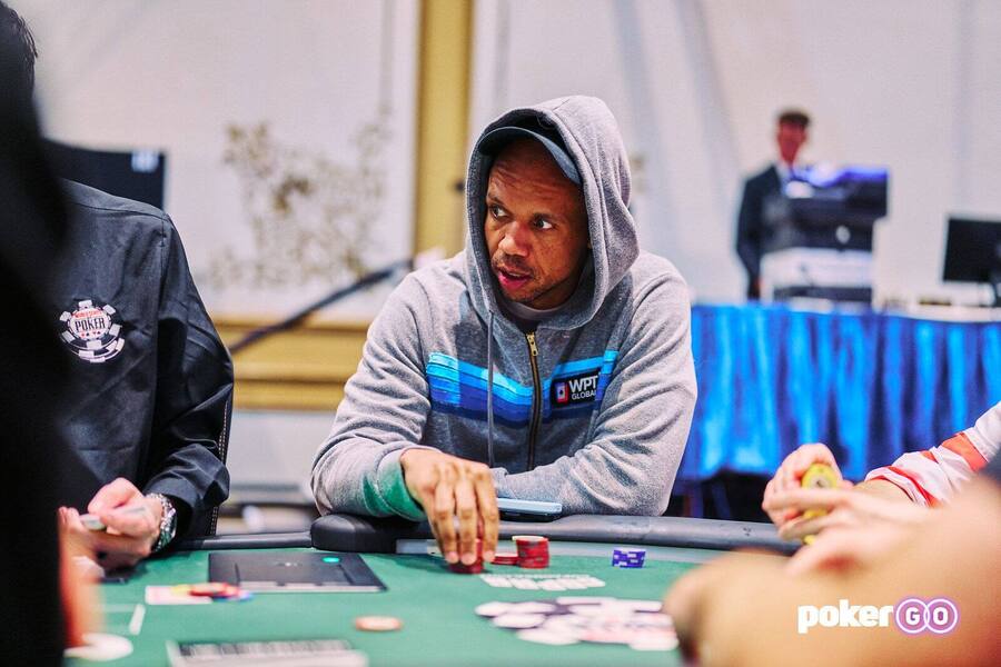 Phil Ivey při WSOP 2023 na PokerGO.com