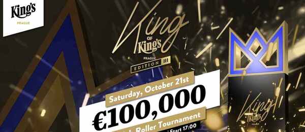 King of King’s High Roller v King’s Casinu Prague
