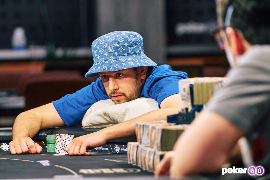 Jared Bleznick hraje Super High Roller Bowl PLO na PokerGo.com