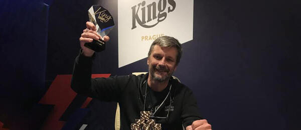 Vítěz King of King’s Prague High Roller Jaroslav Mandík