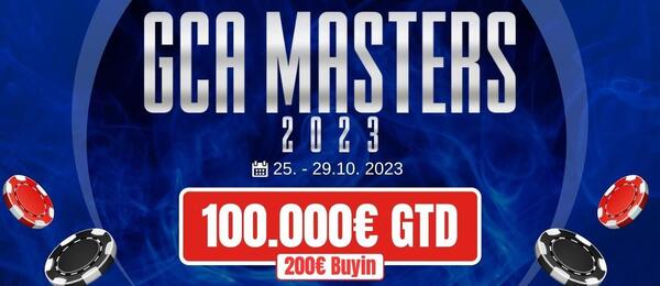 Festival GCA Masters s €100K GTD Main Eventem tento týden v Grand Casinu Aš