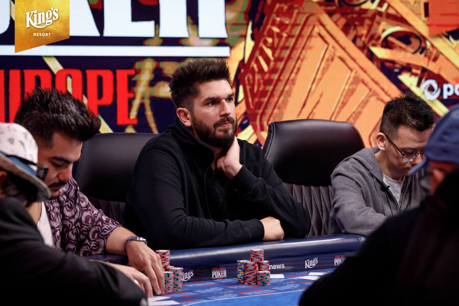 Patrik Jaroš na 2023 WSOPE v King’s Resortu