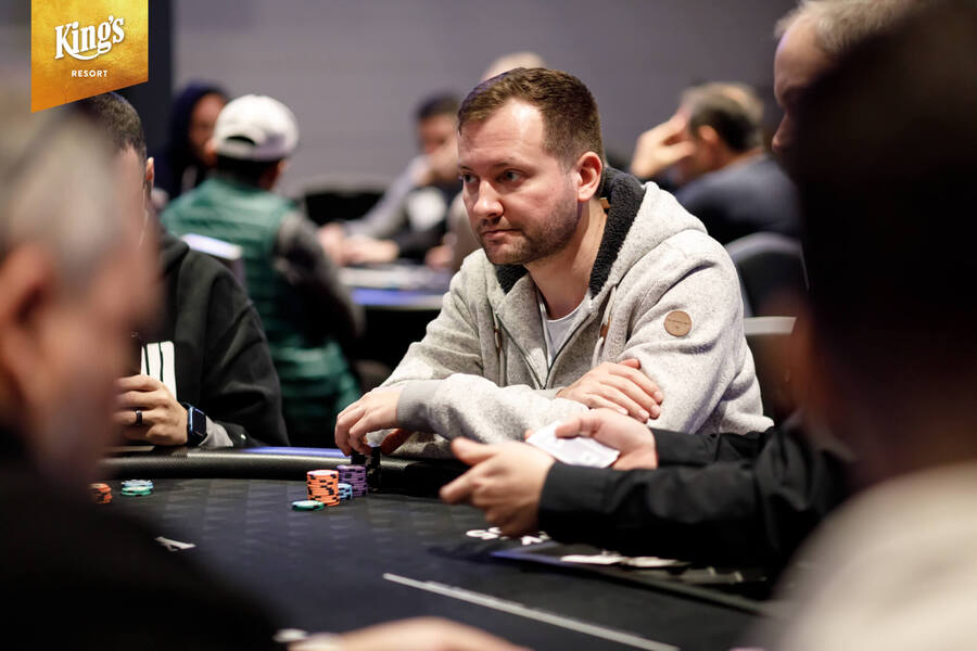 Michal Mrakeš v King’s Resortu na 2023 WSOPE