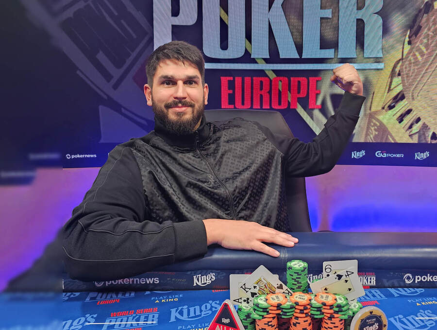 Patrik Jaroš zvítězil v 10K PLO High Roller