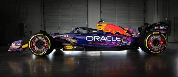 Las Vegas F1 Oracle Red Bull Racing Car