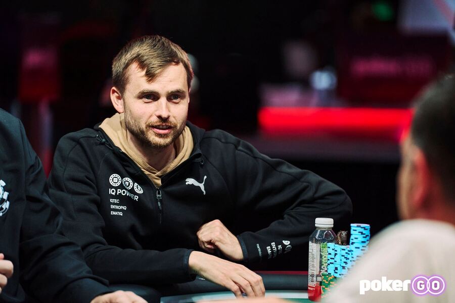 Martin Kabrhel při WSOP 2023 na PokerGO.com