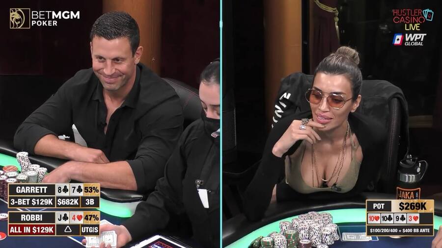Garrett Adelstein a Robi Jade Lew: Aktéři J high kauzy TV show Hustler Casino Live