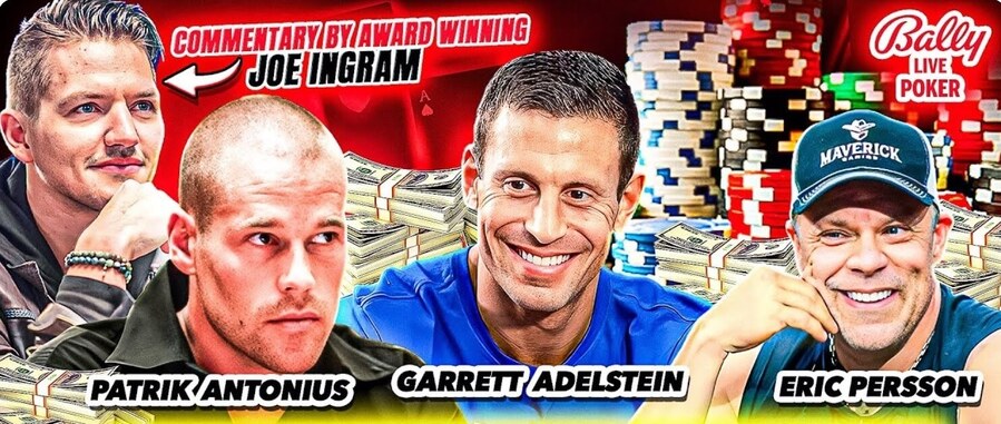 U comebacku Garretta Adelsteina bude také Eric Persson a Patrik Antonius