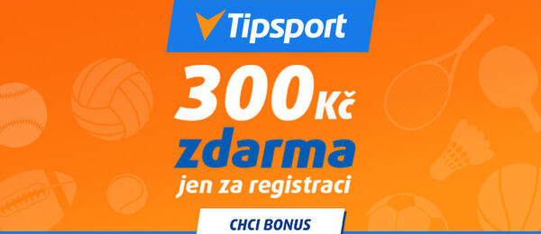 Tipsport nabízí novým hráčům štědrý bonus