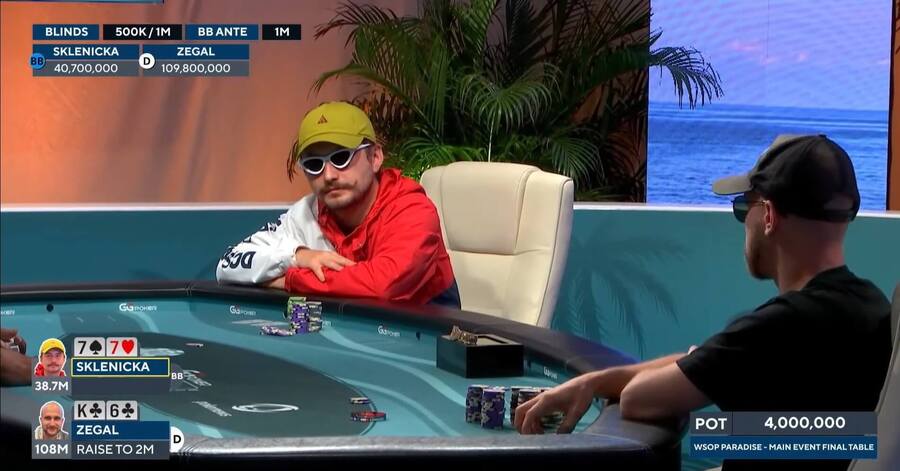 Michael Sklenička si z WSOP Paradise Main Eventu odváží druhé místo v hodnotě $1.200.000