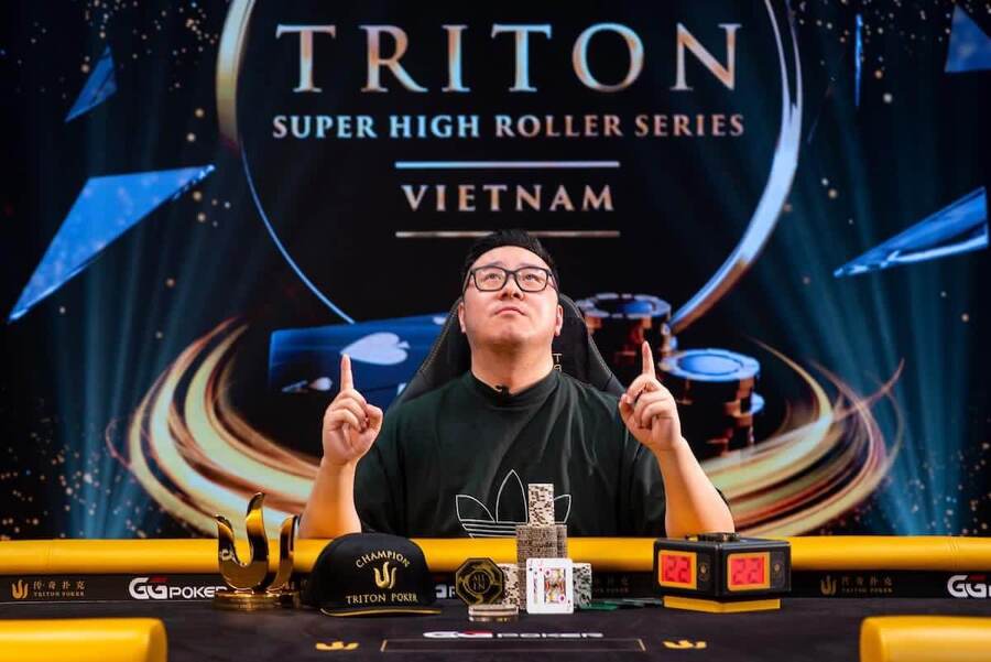 Danny Tang se usadil na prvním místě v boji o Hráče roku na okruhu Triton Super High Roller Series