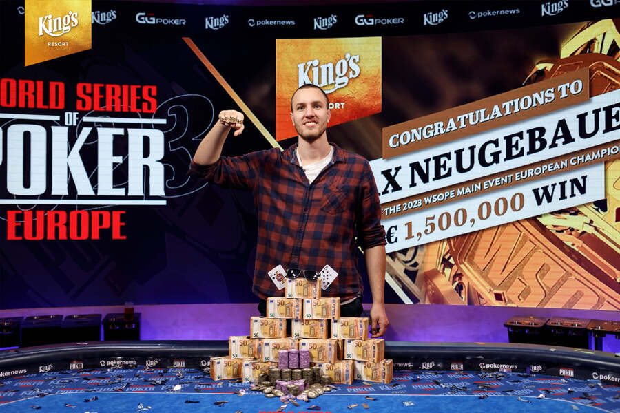 Vítěz WSOPE v King’s resort