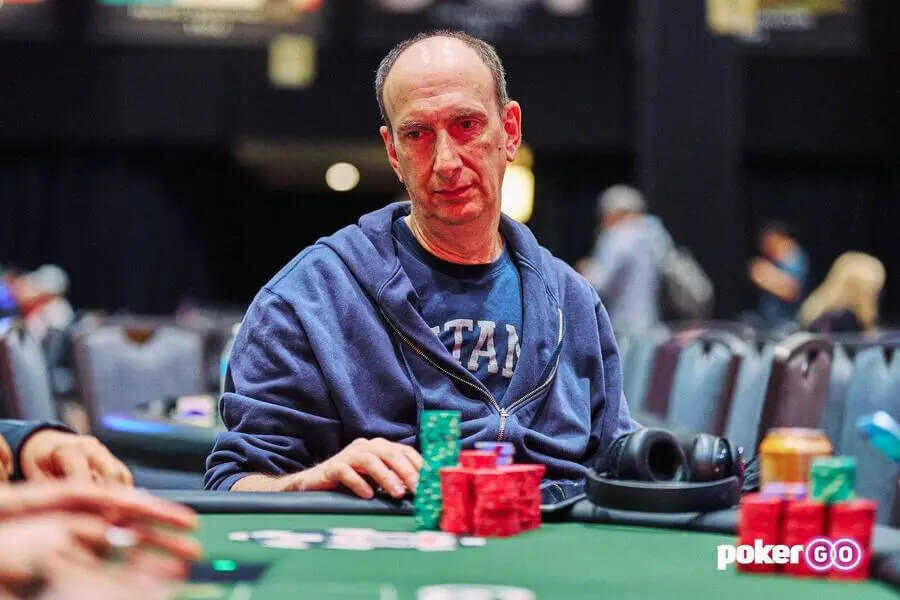 Erik Seidel při WSOP 2023 na PokerGo.com