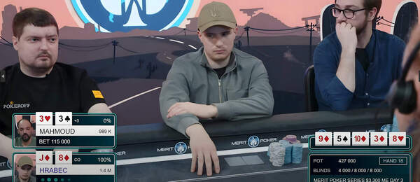 Roman Hrabec v Merit Poker Western Series na Kypru