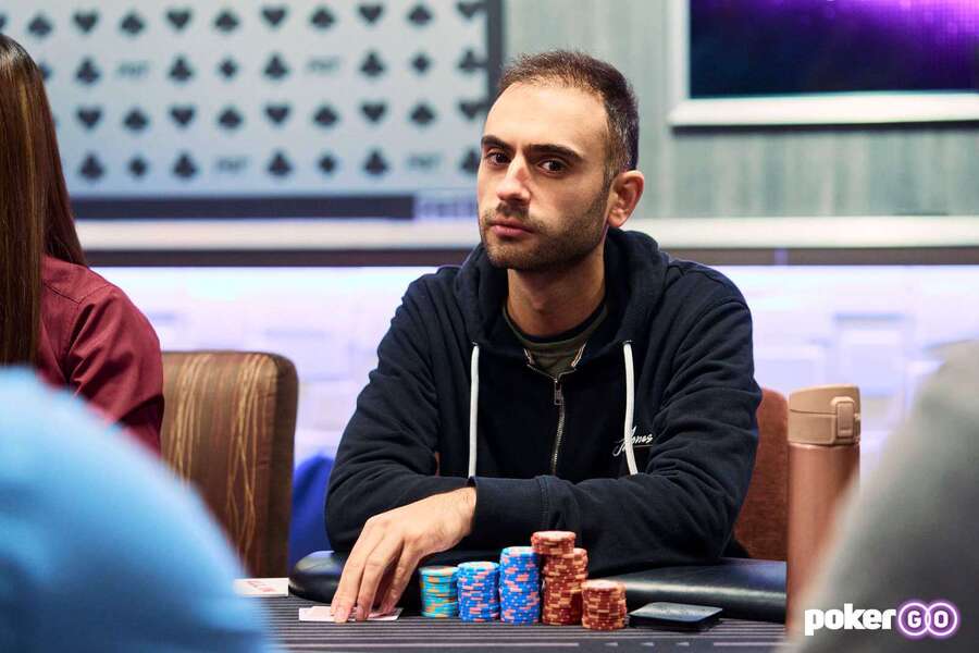 Stoyan Madanzhiev během PokerGO Cup na PokerGO.com