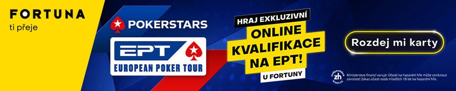 Kvalifikujte se s&nbsp;Fortunou na EPT