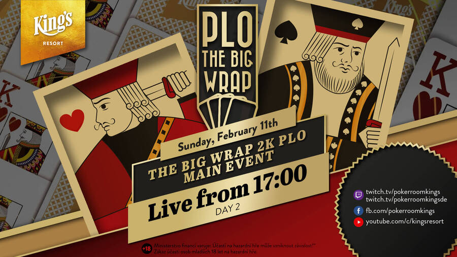 The Big Wrap 2K PLO Main Event live stream