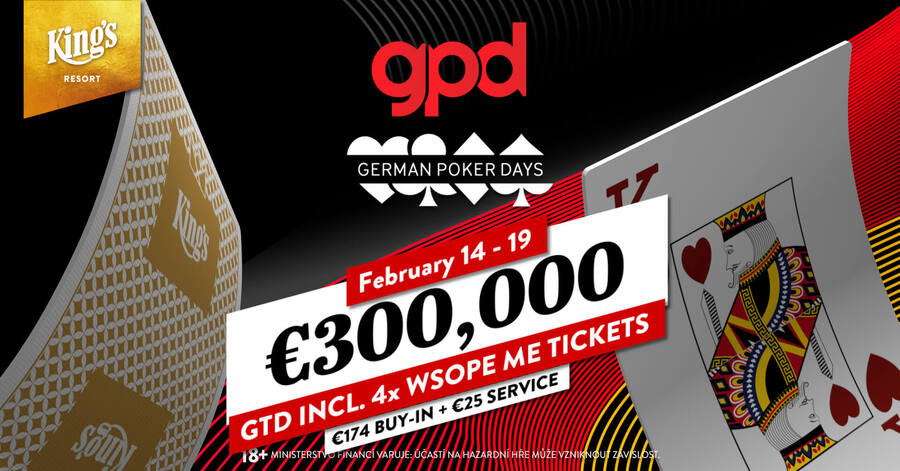 German Poker Days 2024 v King’s Resortu