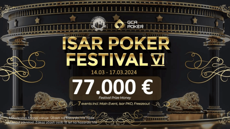 Isar Poker Festival v Grand Casinu Aš