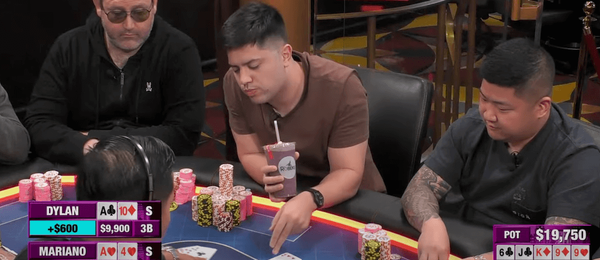 Mariano se v Hustler Casino Live připravil o $10K