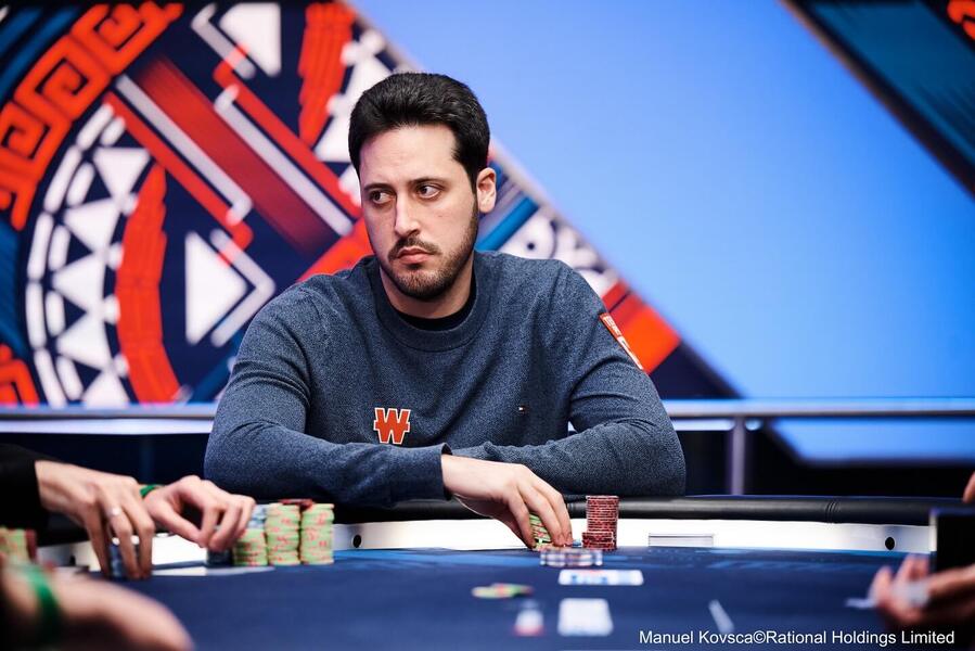 Adrian Mateos vypadl z EPT Main Eventu po neúspěšném bluffu