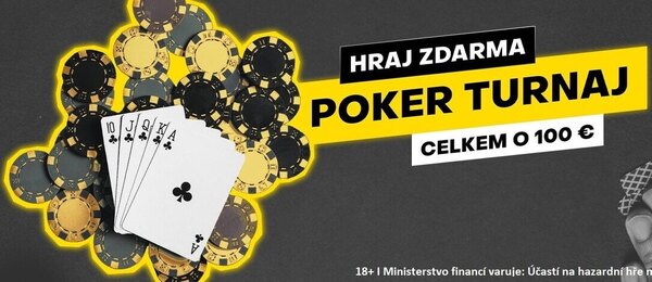 Hrajte POKERARENA FREEROLL o €100 na herně Fortuna Poker