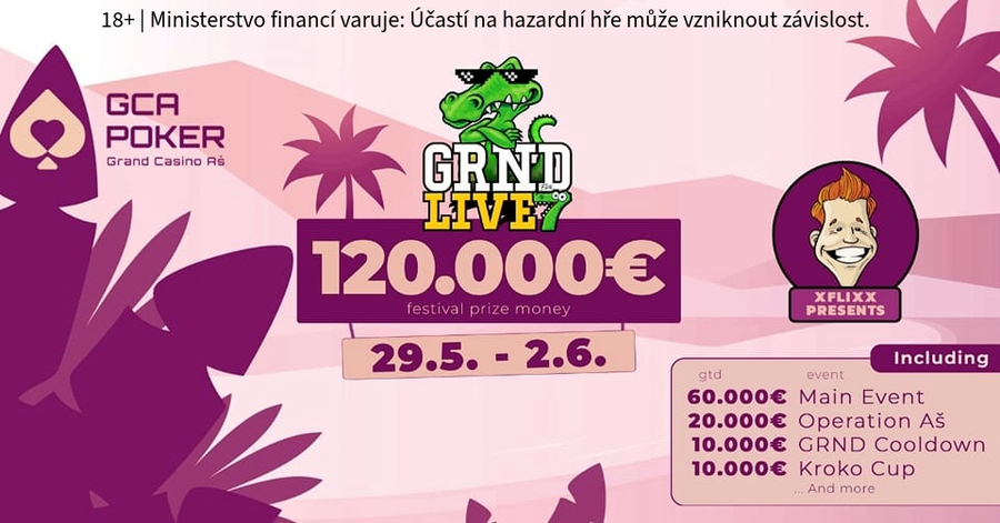 V Grand Casinu Aš se tento týden koná festival GRND LIVE 7
