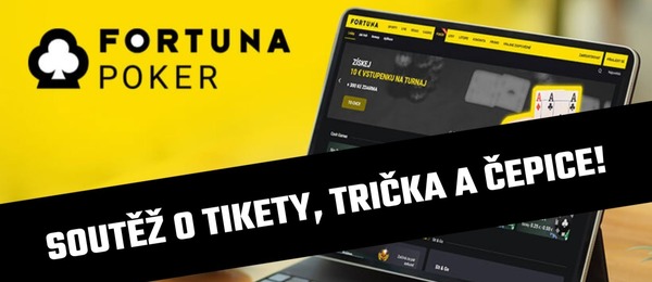 Soutěž o vstupenky a oblečení Fortuna Poker